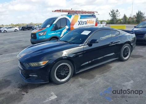 2015 Ford Mustang Ecoboost из США, поврежденный, VIN 1FA6P8TH2F5323358